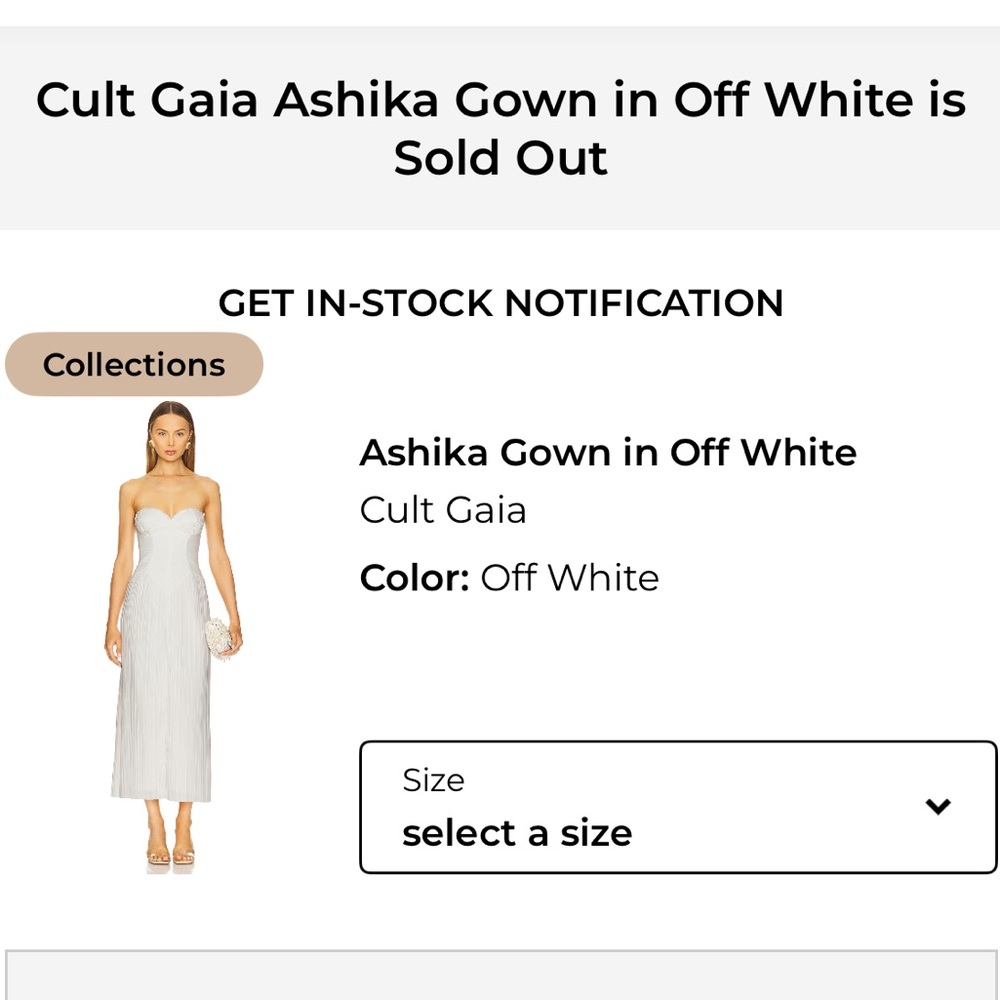 Cult Gaia Ashika Gown - Picture 7 of 15